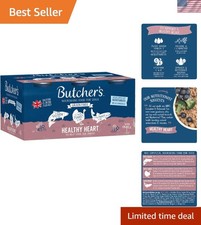Healthy Heart Dog Food Tins 6x390g - Grain-Free with Salmon & Turkey Flavours 4.06 per kilo