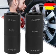 2er 18.5-21.5mm 1/2" Spezial-Alu-Felgen-Kraft-Stecknuss-Satz f&uuml;r Ford Bit Nuss