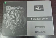 Teching 4 cylinder engine assembly kit DM13 engine model #f54837