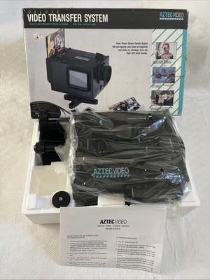 Aztec Deluxe Video Transfer System Convert Slides Prints Movies to Video Tape