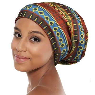 Curly Hair Wrap Natural Hair Buff Head Cover Night Slap Cap for