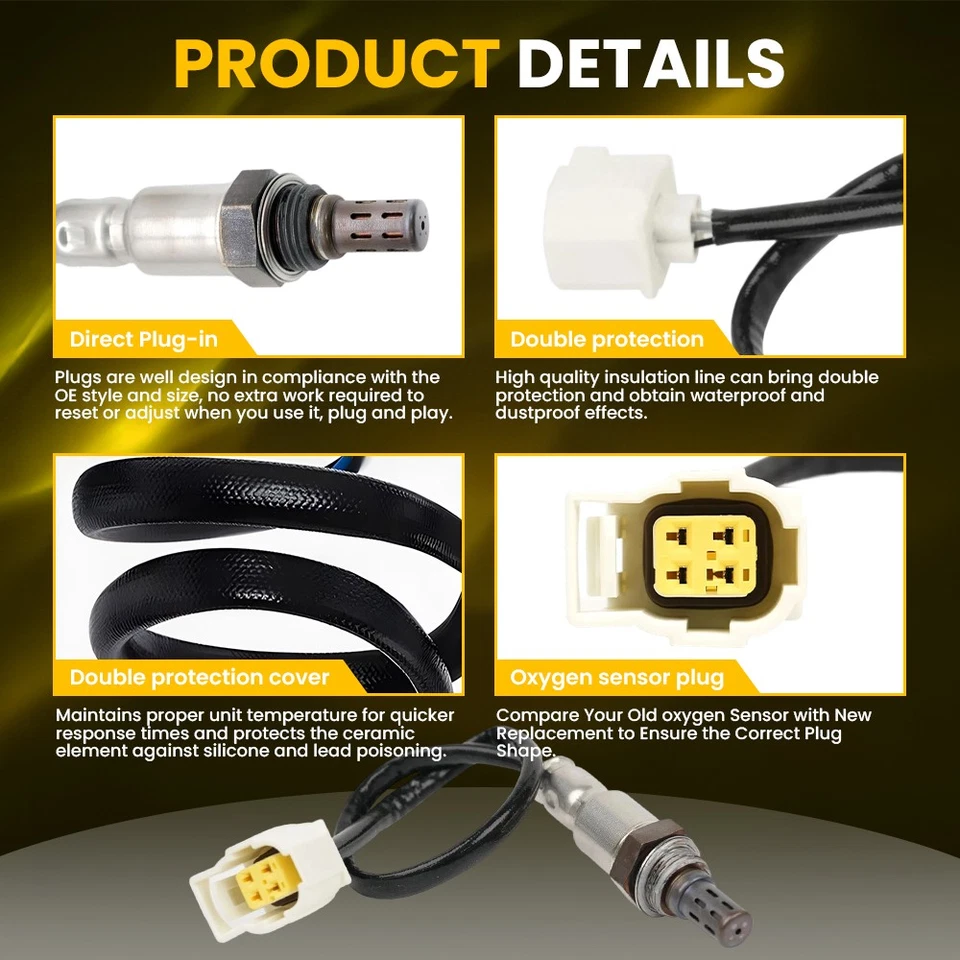 Upstream Oxygen O2 Sensor For Chrysler 200 Town & Country Dodge Grand Caravan ER - Imagen 4 de 4