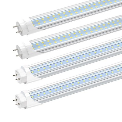 28W T8 4FT G13 LED Tube Light Bulbs 6500K 2 Pin Fluorescent Bulb Replacement