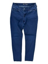 Levi's Demi Curve Blue Dark Wash Mid-Rise Skinny Denim Jeans Women's Size 4/27