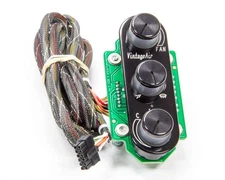 Vintage Air    491226 Rva    Gen Iv Control Panel Vertical Black