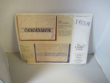 The Creative Circle  1658 "Perky Penguins" Embroidery Kit Towel Kit NIP