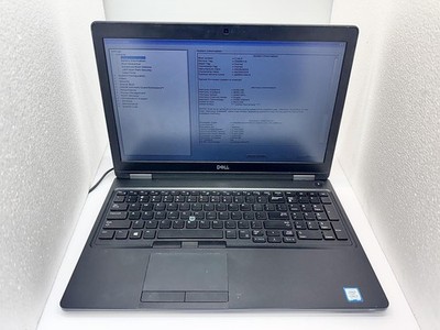 Dell Latitude 5590, Intel Core i5-8250U CPU @ 1.60GHz, 8GB RAM, 256GB SSD