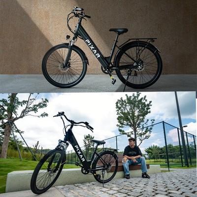 27.5Zoll PIXAR Cruiser Electric Bike 36V 12.8Ah 250W Motor Compliant 25km/h EU