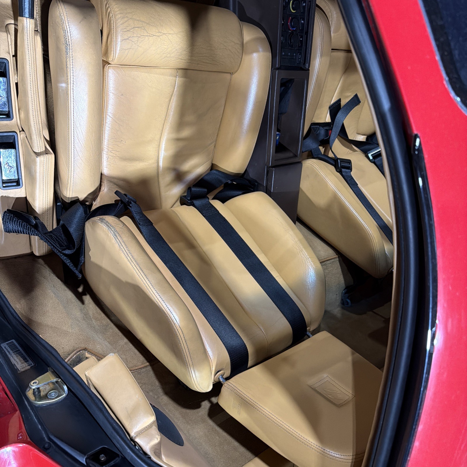 1984-1991 Ferrari Testarossa Seat     ** DRIVER SIDE***