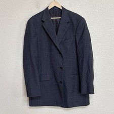 Ted Baker Navy 3-Button Blazer Sport Coat 46L Nordstrom USA Career Office