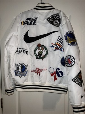 SUPREME × NIKE × NBA Teams WarmUp Jacket Supreme Nike NBA Teams Warm-Up Jacket Black BOGO - NEW - IN HAND