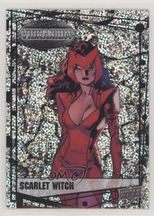 2015 Upper Deck Marvel Vibranium Raw Vibranium Scarlet Witch #12 2k3