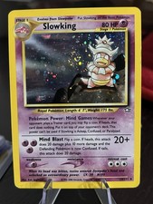 Slowking Neo Genesis 14/111  Holo Rare Pokemon TCG Card W/Swirl WOTC VINTAGE