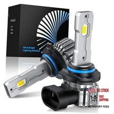 LED Bulbs, 9006 Fog Lights Bulb, 30000LM 6000K Fanless 1:1 9006/HB4 Cool White