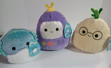 Set Of Three NWT Squishmallows Cella Angusan Isolde FAST SHIPPING!!!