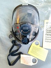 NORTH 7600 Series 7600-8A Full Face Mask Respirator Facepiece Size 8A