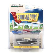 Greenlight Showroom Floor Series 6 1957 Plymouth Belvedere 1:64 Diecast