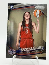 2025 Panini Prizm WNBA #140 Georgia Amoore Rookie Photo Variation RC Mystics
