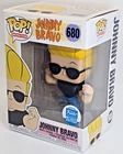 Funko PoP! Animation #680 JOHNNY BRAVO -- 2019 Vaulted Vinyl Figure -- GOOD Box