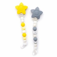 Primo Passi - Silicone Baby Pacifier Holder Clip Unisex