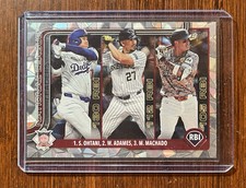 2025 Topps Series 1 Shohei Ohtani League Leaders RBI Dodgers Diamante SP