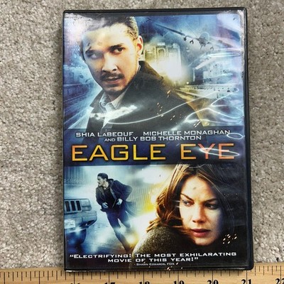 Eagle Eye DVD 2008 Widescreen Shia LaBeouf Michelle Monaghan Special Features