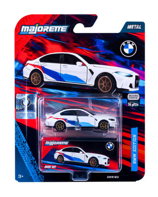 MAJORETTE BMW DELUXE BMW M3 WHITE 1:64 8502101003 NEW DIE CAST METAL MODEL