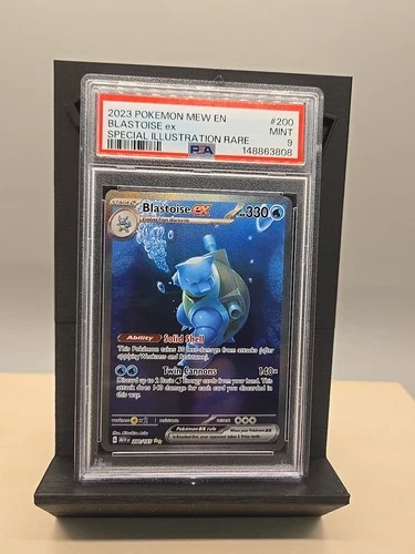 Pokémon Blastoise ex 200/165 PSA 9 Scarlet & Violet 151 SIR