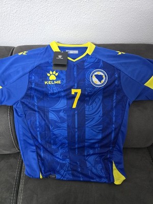 Bosnien Herzegowina Trikot Amar Dedic Kelme XL Blau