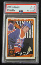 1984-85 O-Pee-Chee #208 Wayne Gretzky All-Star PSA 8 NM-MT Z831