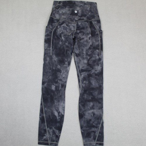 Lululemon Leggings Womens 4 Align High Rise Pant with Pockets 25 Diamond Die Gym - Picture 4 of 12