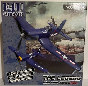 Volantex F4U Corsair RC Plane with 2.4Ghz 4Ch - 761-8V2 RTF - Very Good