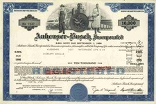 Anheuser Busch Budweiser 1984 St. Louis Missouri InBev Koncern Löwen Belgia TOP