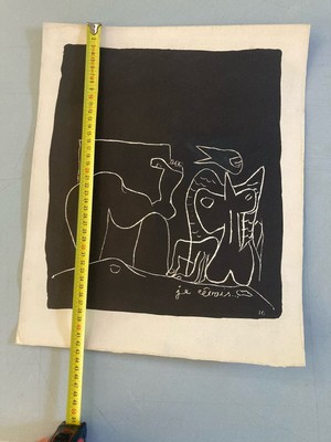アート・デザイン・音楽 le corbusier der wohnmaschine Apartment 258 – The 3D painting in the Berlin living machine