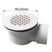 Low Profile Shower Drain Replacement Accessorie 1.5 Side Outlet Drain Assembl