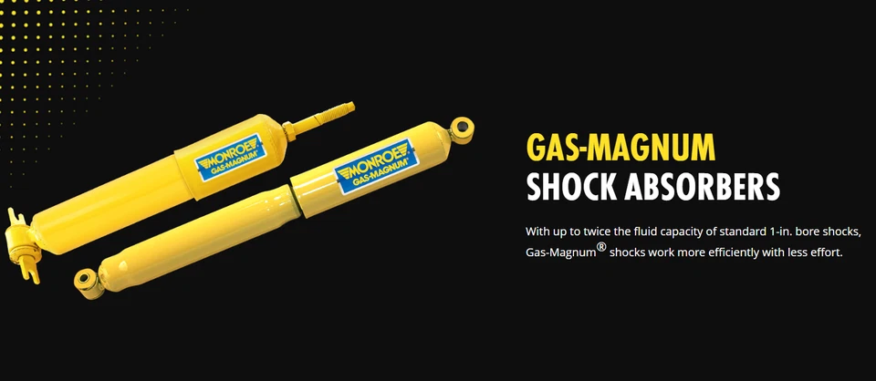 Juego de 4 amortiguadores delanteros traseros Monroe Gas Magnum para Ford F100 F350 tracción trasera Foto 4 de 4