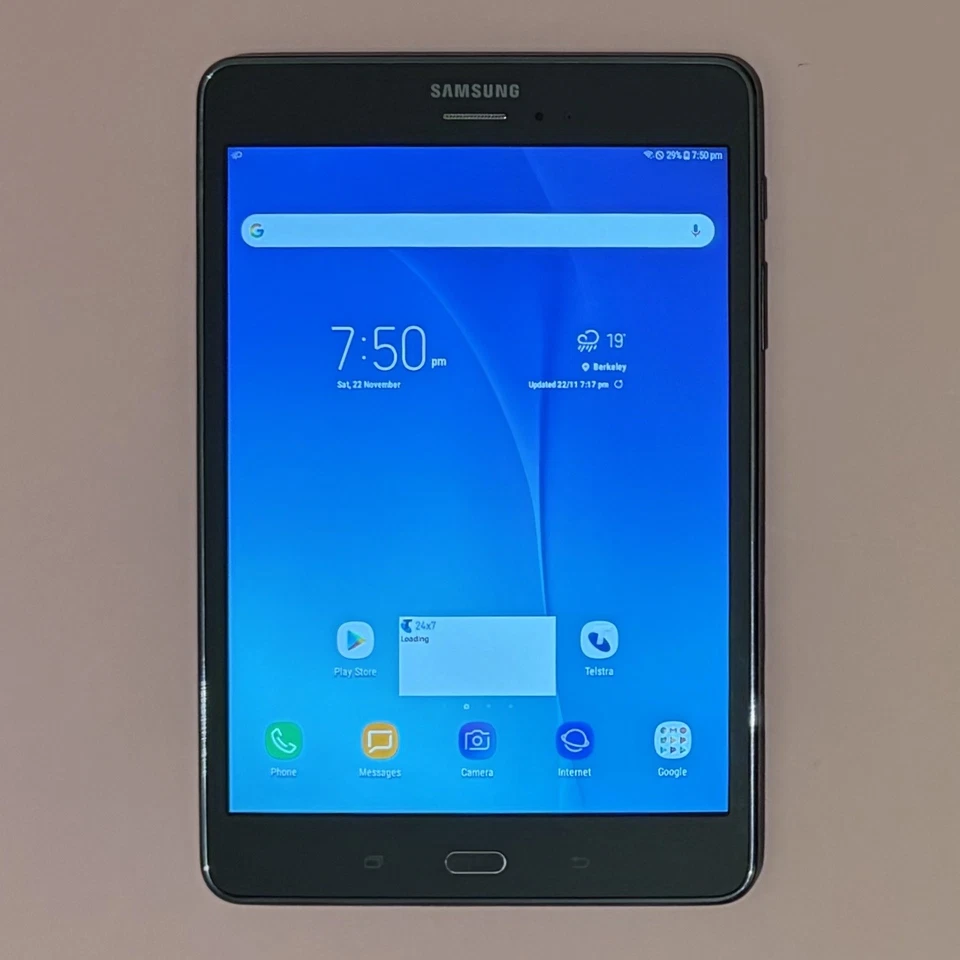 Samsung Galaxy Tab A [SM-T355Y] 16GB WiFi + 4G 8” Android Tablet Grey (Unlocked) - Image 2 of 4