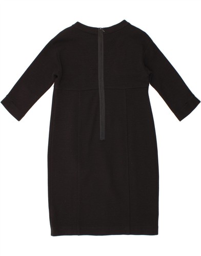 ARMANI COLLEZIONI Womens 3/4 Sleeve Sheath Dress IT 44 Medium Black BC15 - Picture 2 of 3