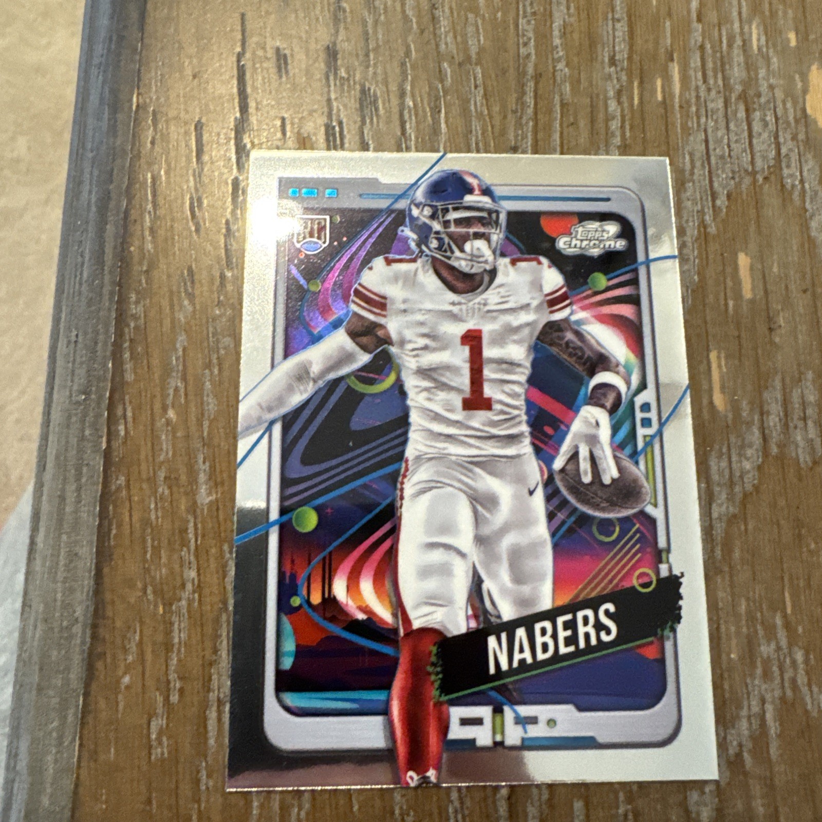 2024 Topps Cosmic Chrome - Rookies Malik Nabers #167 (RC)