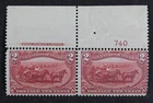 CKStamps: US Stamps Collection Scott#286 2c Mint NH OG Tiny Tear