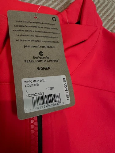 Pearl izumi pro Amfib  shell women’s size SJacket