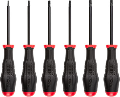 Torx High-Torque Black Oxide Blade Screwdriver Set, 6-Piece (T10-T30) | DHT91006
