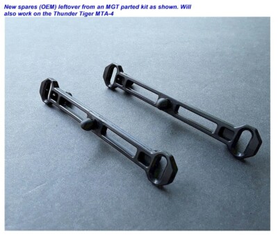1-pair Vintage RC Car Truck Associated 25137 Body Mount MGT Thunder Tiger MTA-4