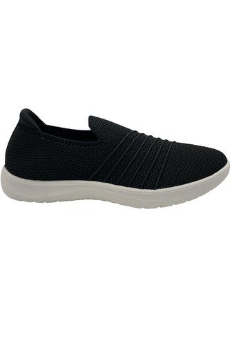 clarks cloudsteppers knit slip ons