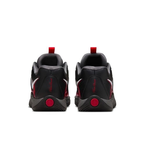 NIKE KD 17 EP FJ9488-001 Black Iron Gray University Red White - Picture 4 of 12