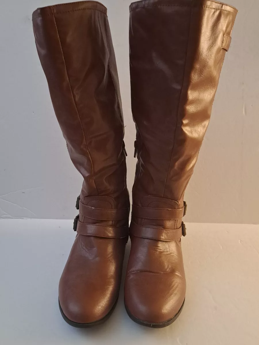 Madden girl leather boots sale