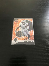 2021 Mosaic HENRY RUGGS III #108 Base REACTIVE ORANGE PRIZM SP Raiders!
