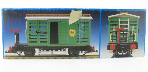 PLAYMOBIL 4121 Viehwaggon in Box Waggon für Steaming Mary Western Lok Eisenbahn - 第 4/17 張圖片