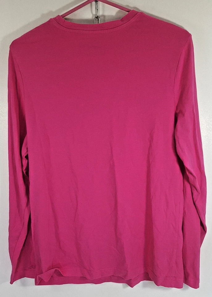 C9 by Champion Semi Fitted Long Sleeve Performance Shirt Women's Size XXL Pink - Image 4 of 4