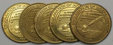 1999 Declaration of Independence Sunoco Millennium Coin Series Token